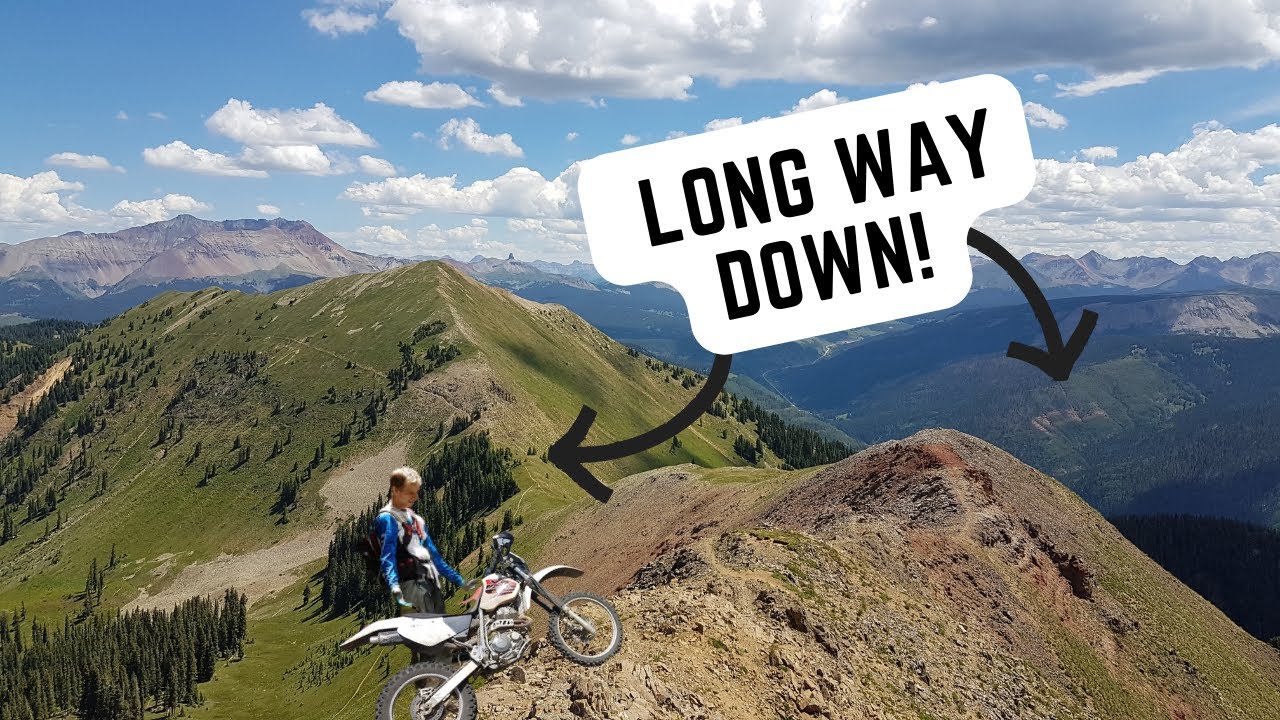 Riding RIDGE LINES in Colorado! The best moto trail in the USA? Day 1