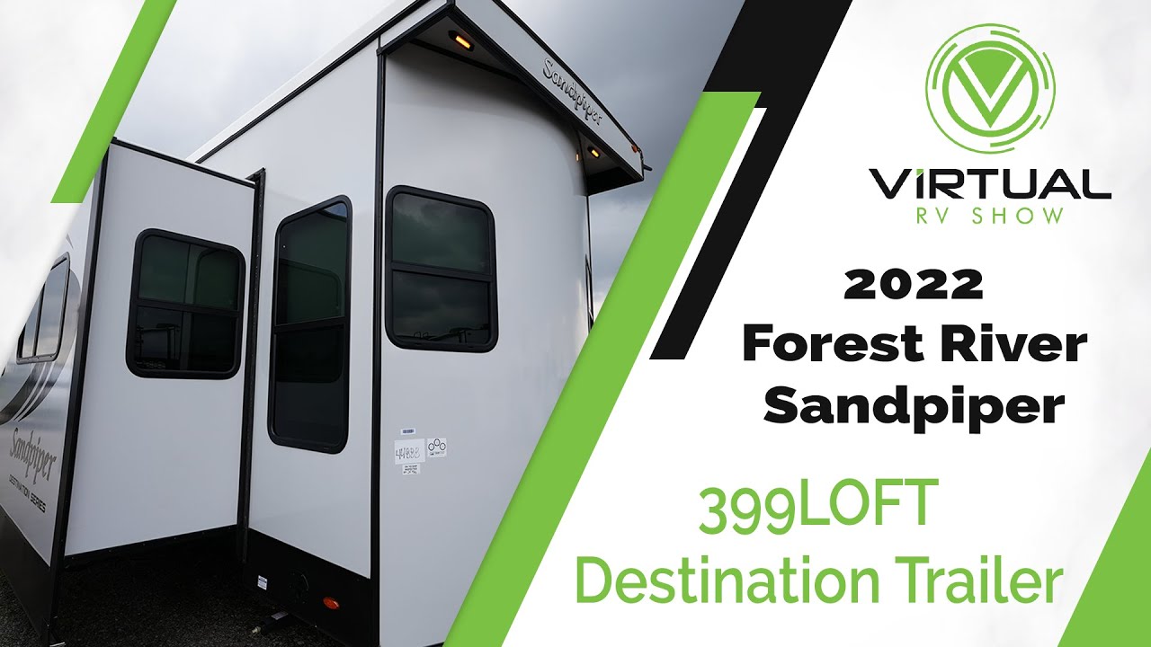 2022 Sandpiper 399LOFT Fifth Wheel Walk-Through