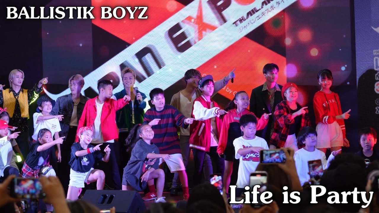 BALLISTIK BOYZ   Life is Party JAPAN EXPO THAILAND 2023 4K 20230204