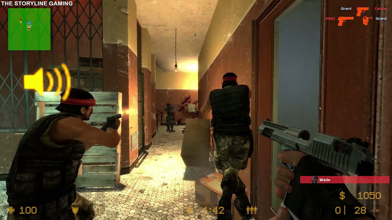 Counter Strike : Source - Apartment - Gameplay 
