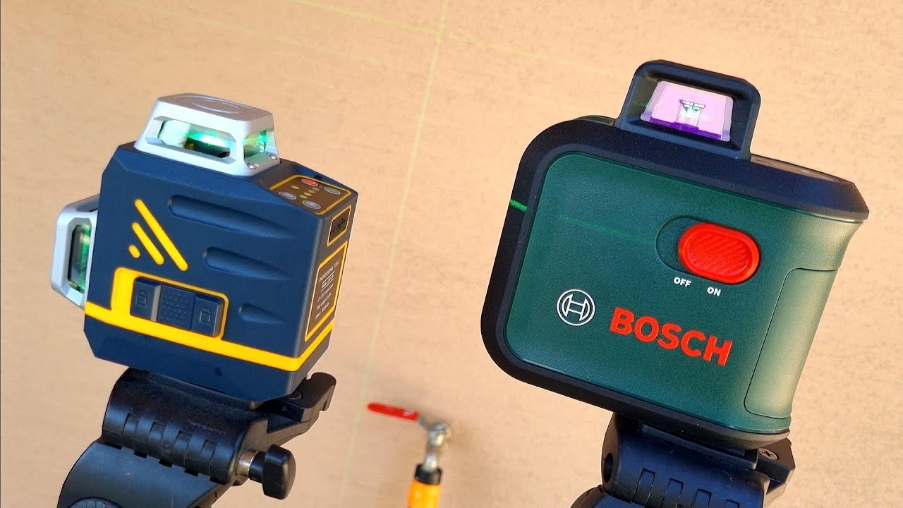 Линейный зеленый лазер 2х360° Cigman CM 720 против Bosch Advanced Level 360. Стоит ли??