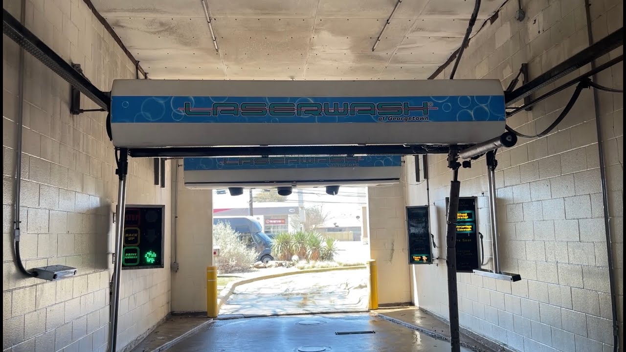 Refurbished PDQ Laserwash 4000 at Laserwash of Georgetown in Georgetown TX (Left Bay)