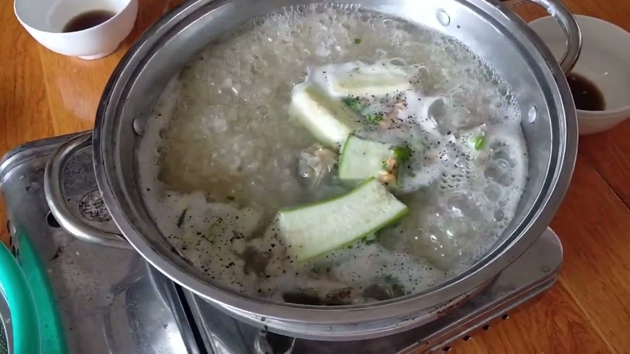Nồi cháo thập cẩm thơm nức mũi, ăn là ngon, ăn là ghiền #cooking #huongviquehuong 