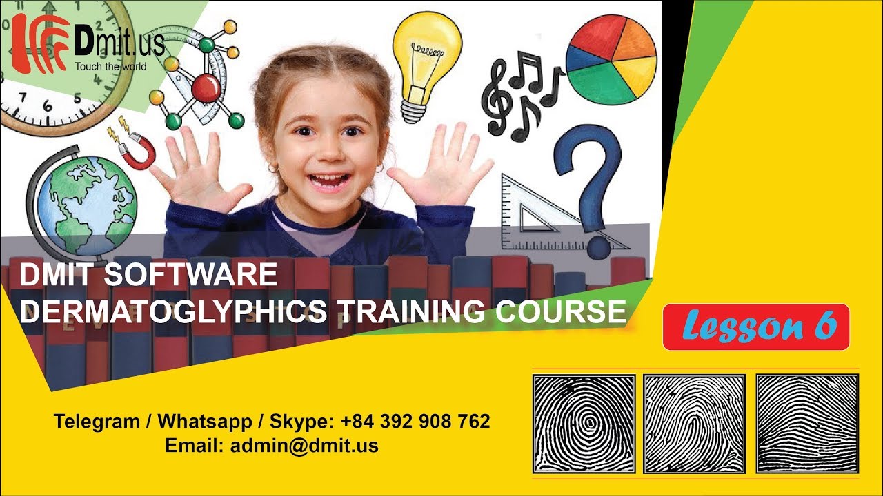 Dermatoglyphics training course | LESSON 6: TWO CEREBRAL HEMISPHERES | Dmit Software