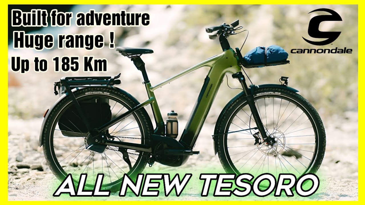 All New Cannondale Tesoro | Adventure ebike with Bosch performance line CX 2025 !
