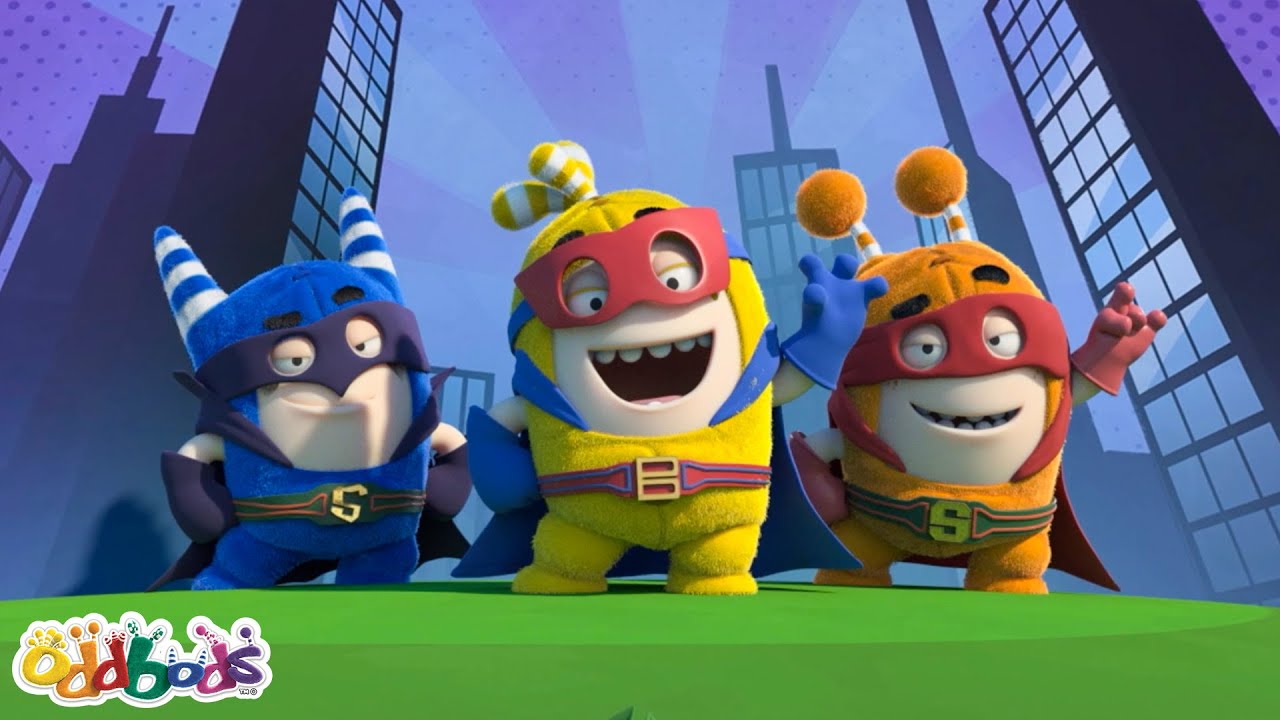 Superhero Showdown! 🦸 | Oddbods TV Full Episodes | Funny Cartoons For Kids