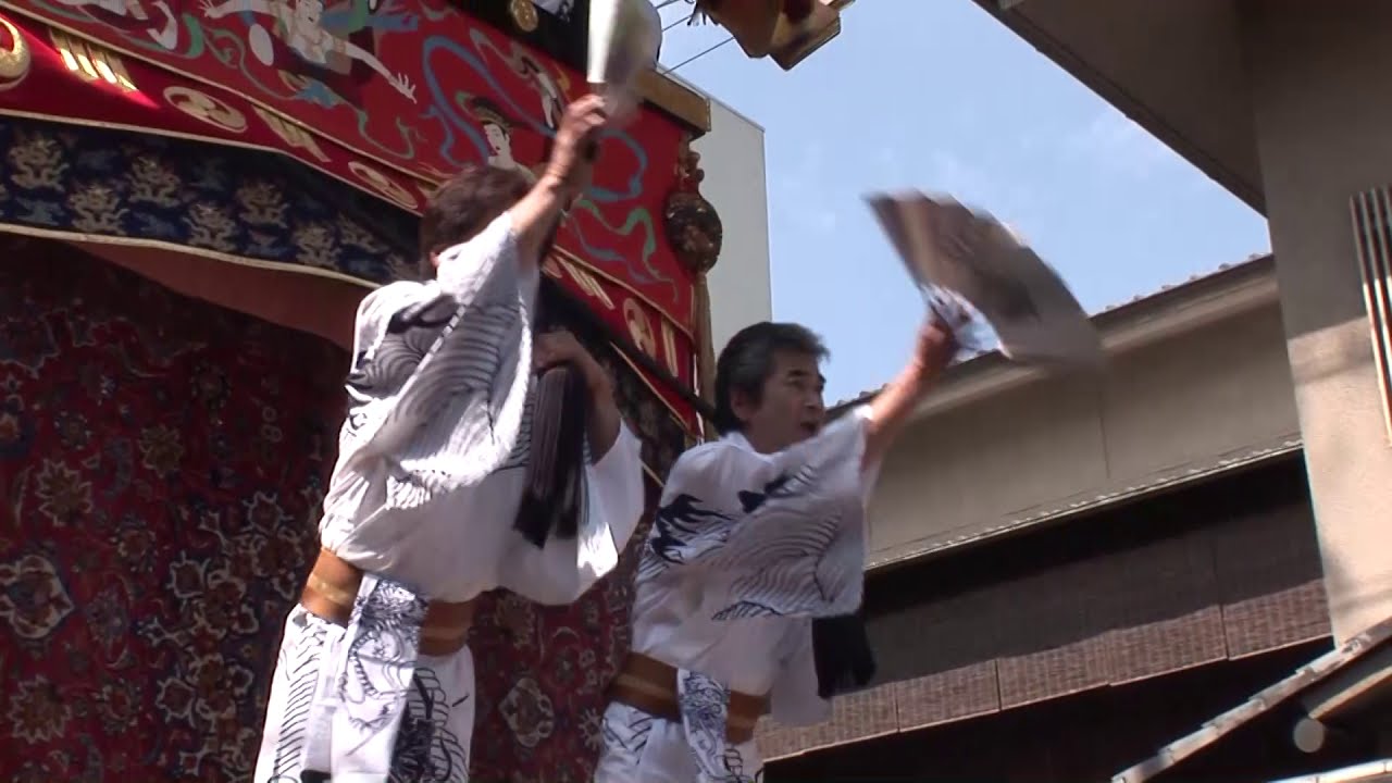 Kyoto Gion Festival 4-1 祇園囃子演奏１