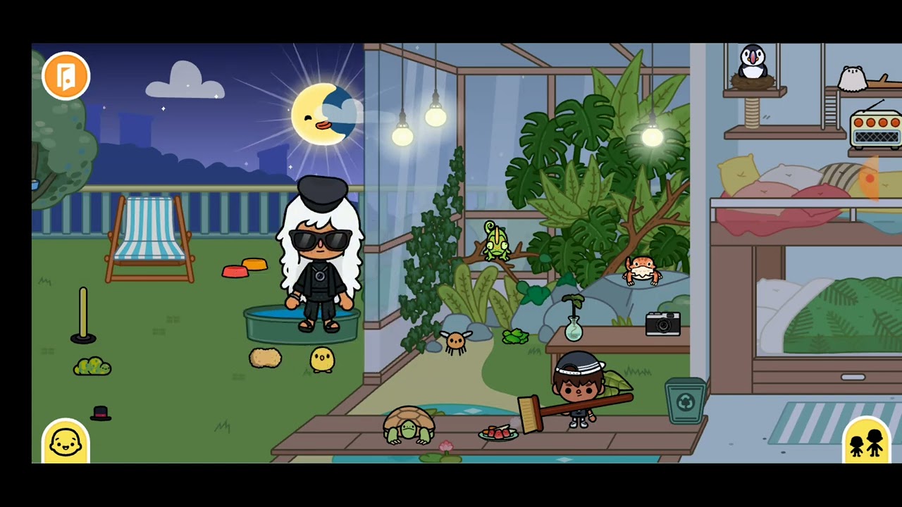 TOCA LIFE WORLD - Lena i Matija idu kod drugara na prespavanjac ( baba rosa ih uplašila )