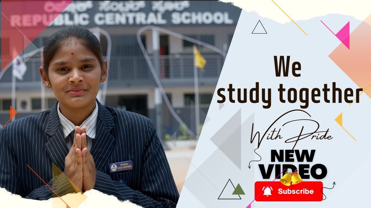 We Study Together with PRIDE || @republiccentralschoolmandya || Mandya