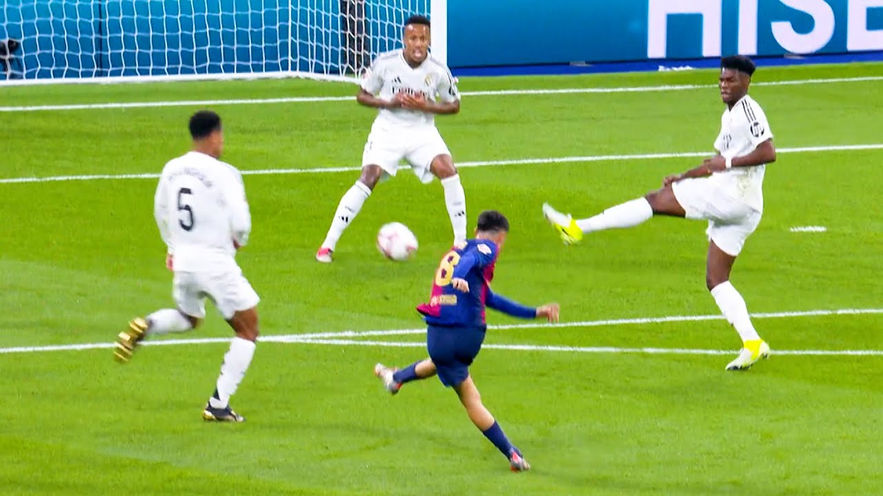 Pedri Against Real Madrid - Humbled Bellingham
