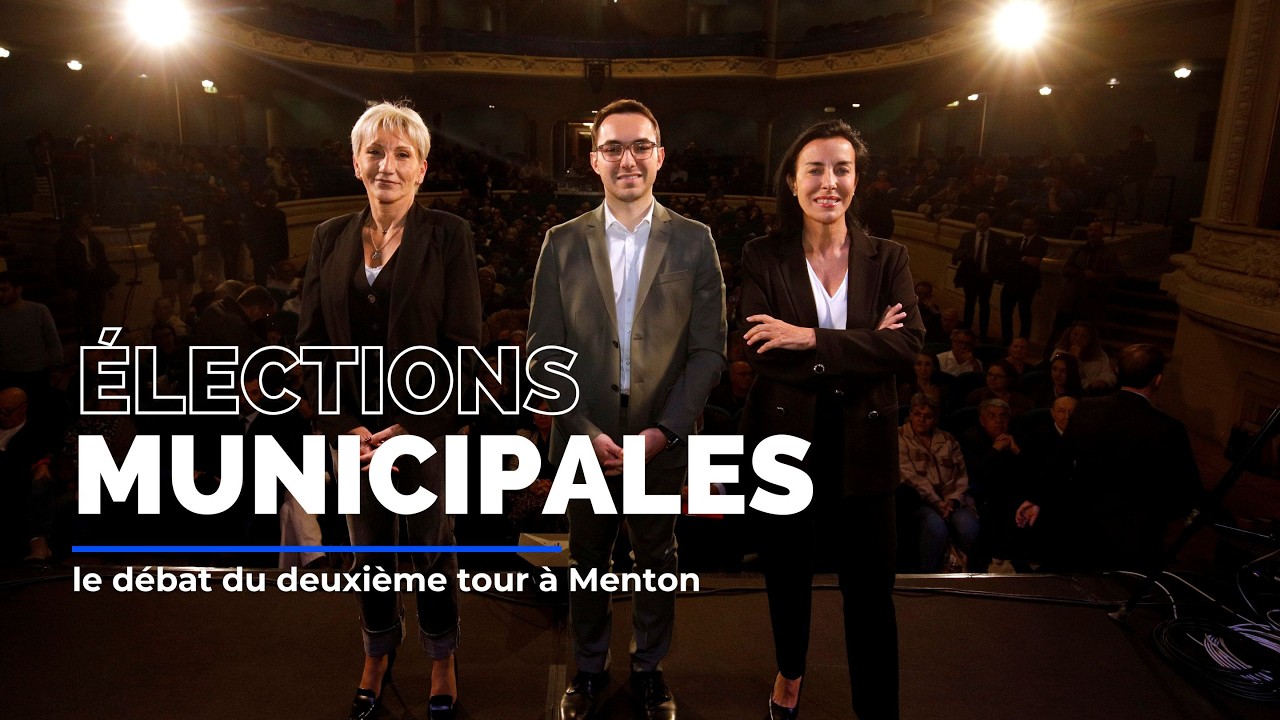 Municipales 2026 : le débat du deuxième tour à Menton