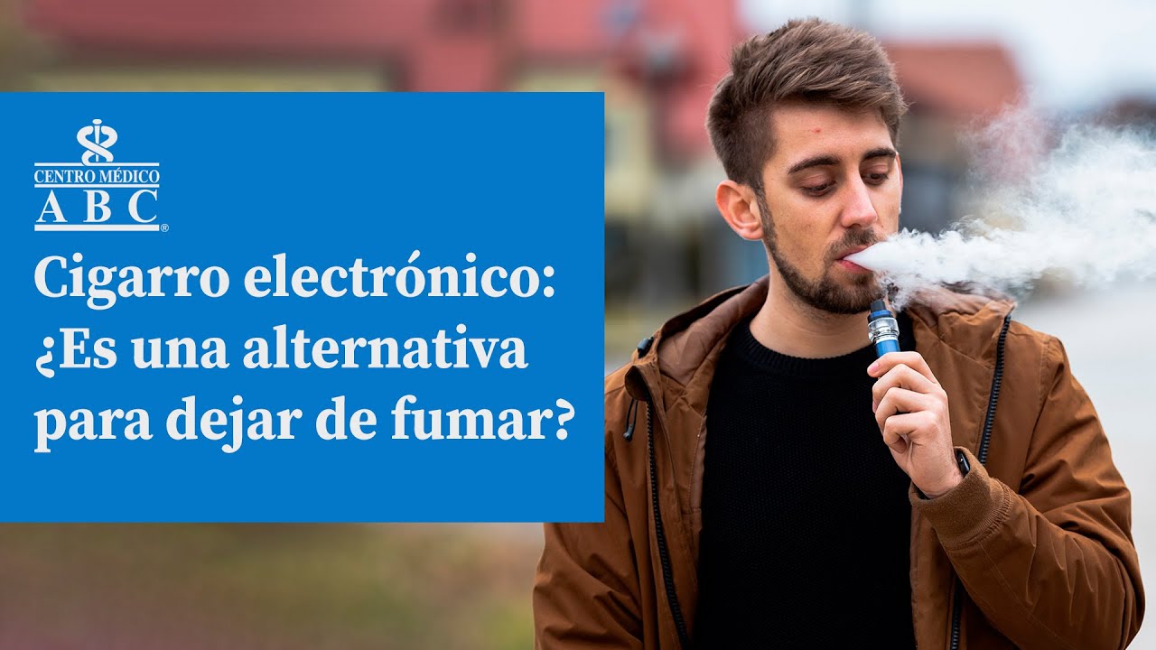 Cigarro electr&oacute;nico: &iquest;es una alternativa para dejar de fumar?