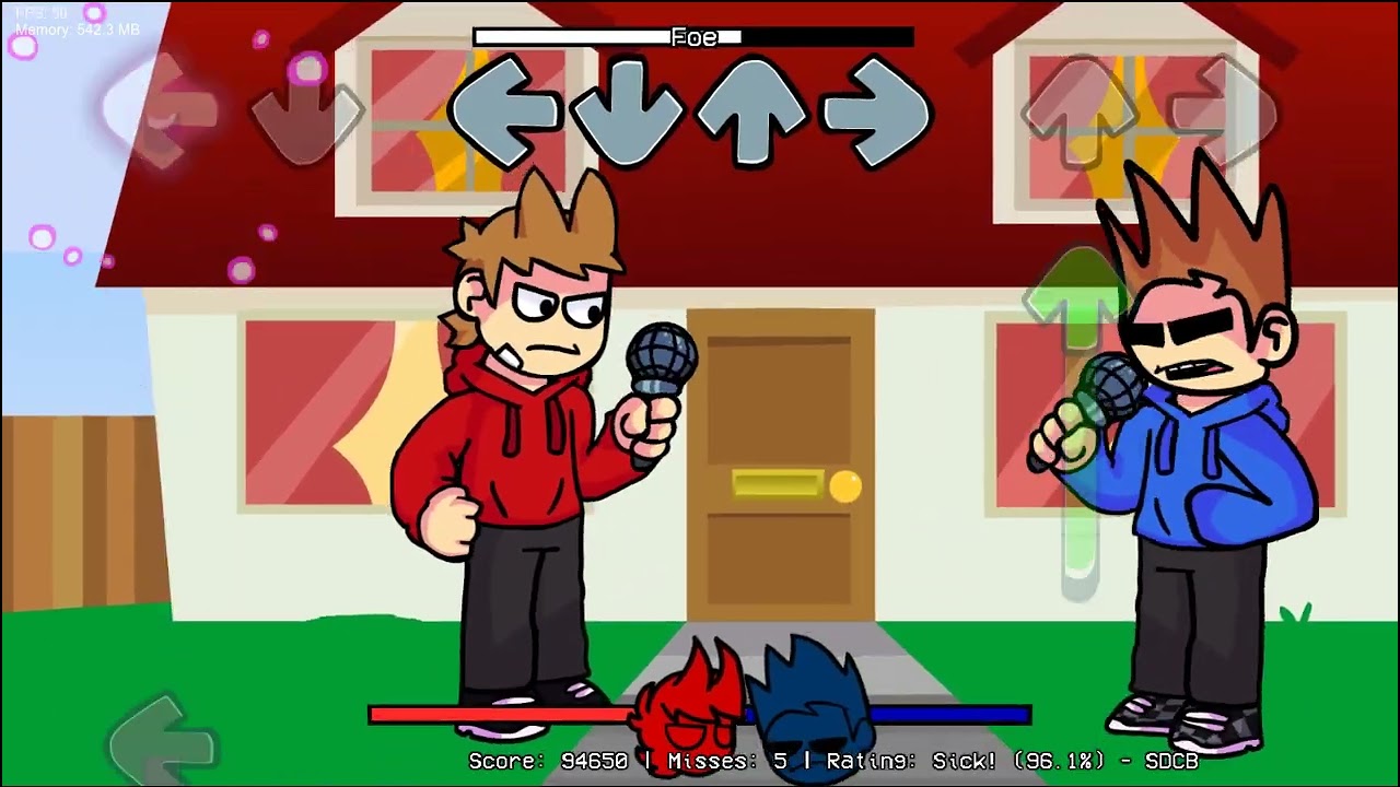 fnf old foe - tord red fury