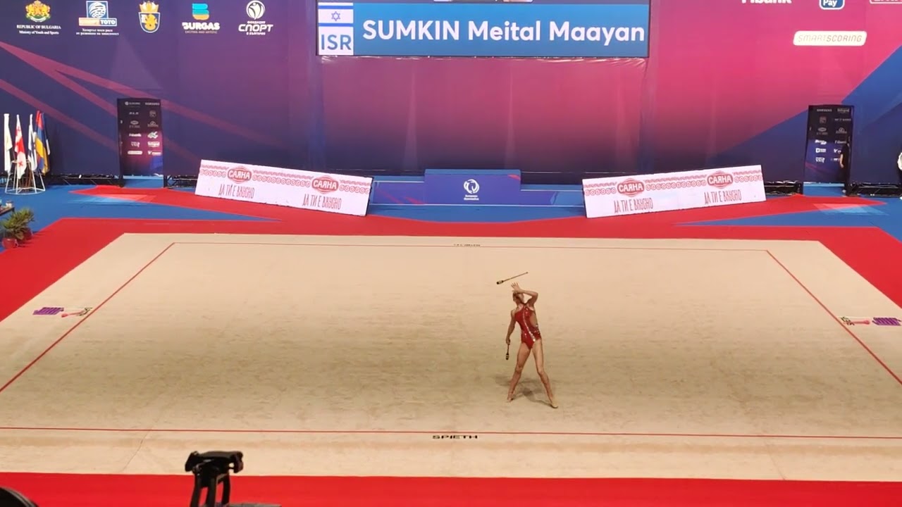 Meital Maayan Sumkin - European cup Burgas 2025🥉Clubs Q(27.766)