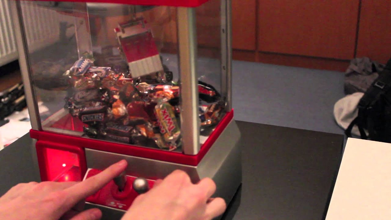 [Review+Test] Candy Grabber Süßigkeiten Automat by megagadgets.de [German]