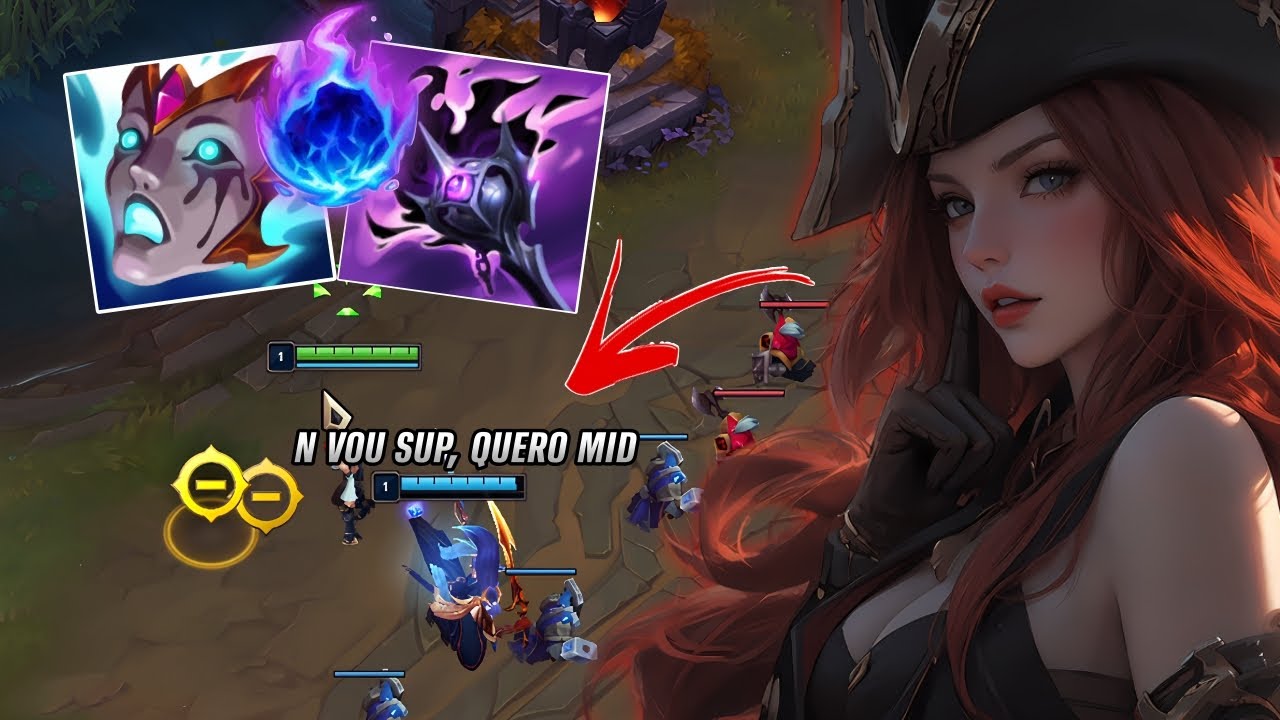 MISS FORTUNE AP MID, MAS O YONE TROLLA MINHA LANE E EU CARREGO ELE