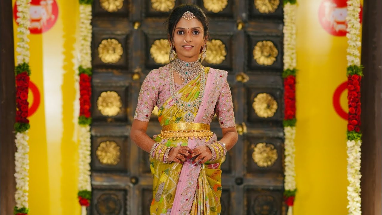 Rao Divya Swetcha Half Saree Ceremony 🎉🎊