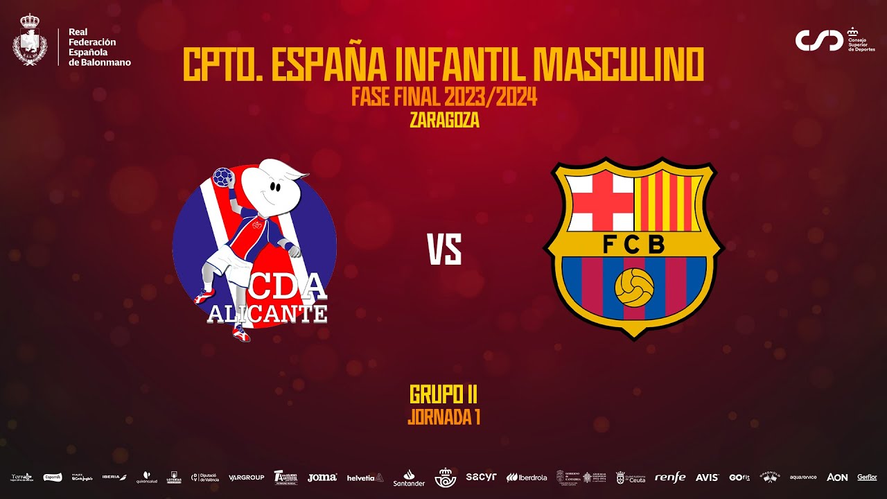 #CDEInfantilBM Masculino | FUNDACION AGUSTINOS ALICANTE : BARÇA INFANTIL A
