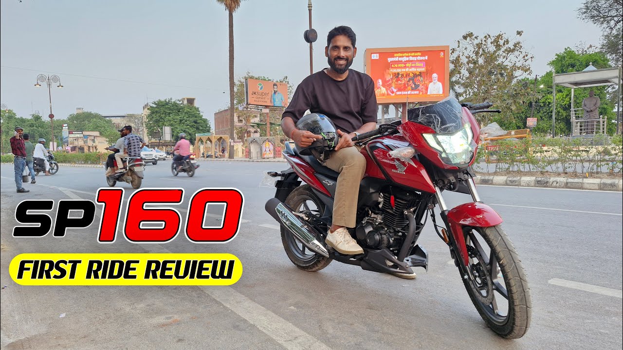 New 2025 Honda Sp 160 OBD2B First Ride Review