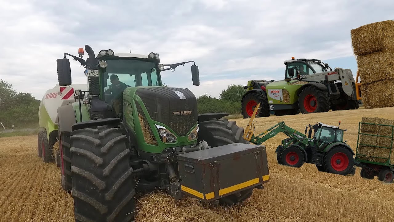 939 VARIO S4 | STROH PRESSEN | CLAAS QUADRANT | SCORPION |ALTHAUSEN - Schlepperfahrer718