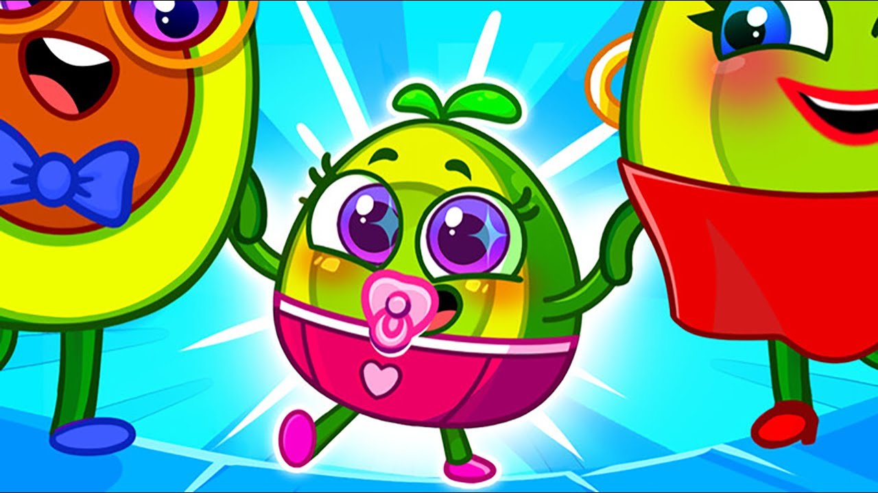 Primeros pasos del beb&eacute; aguacate 🥑 Cuentos infantiles divertidos de Pit y Penny