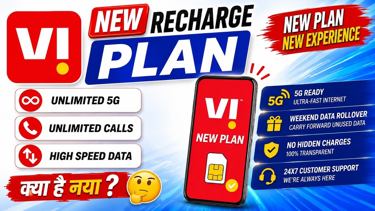 Vi validity recharge plans | Vi only calling recharge plans 2026 | Vi new recharge plans 2026 