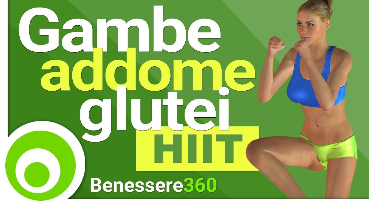 Allenamento GAG HIIT per Dimagrire Pancia, Cosce e Glutei - 35 Minuti
