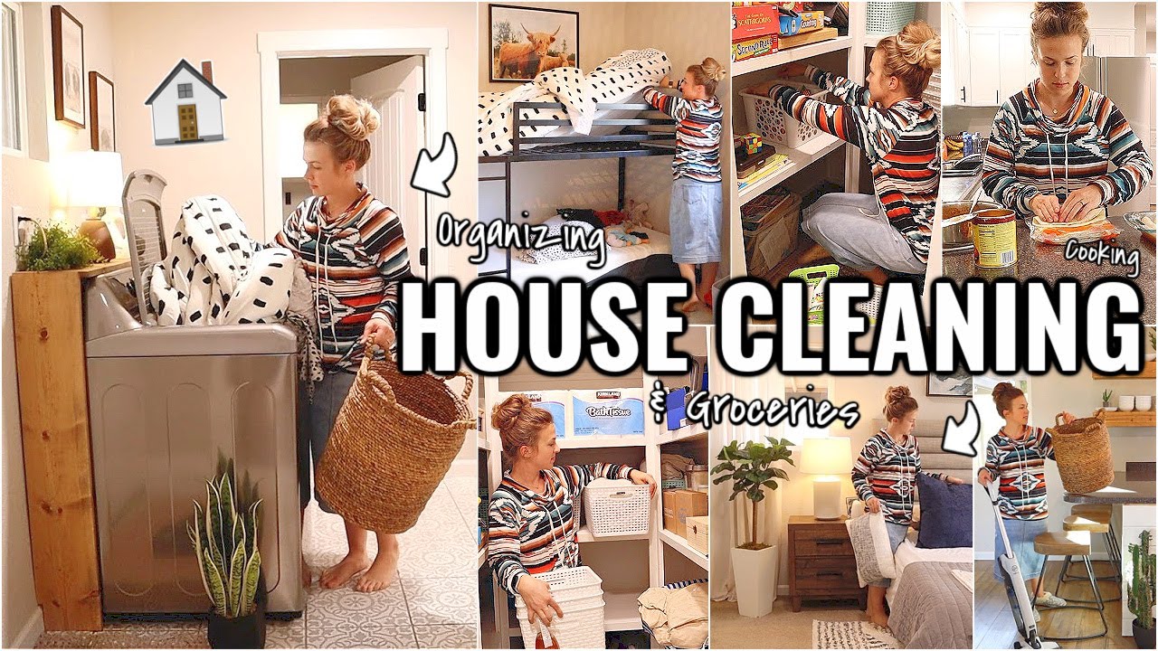 WHOLE HOUSE CLEANING!!🏠 CLEAN, ORGANIZE & COOK WITH ME 2021 | OUR ARIZONA FIXER UPPER