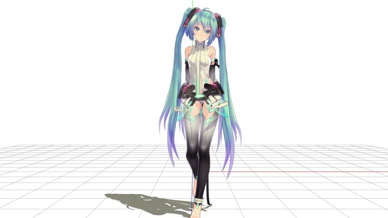 [mmd] Mirrrrrors / Anemone [tda式 初音ミク append]