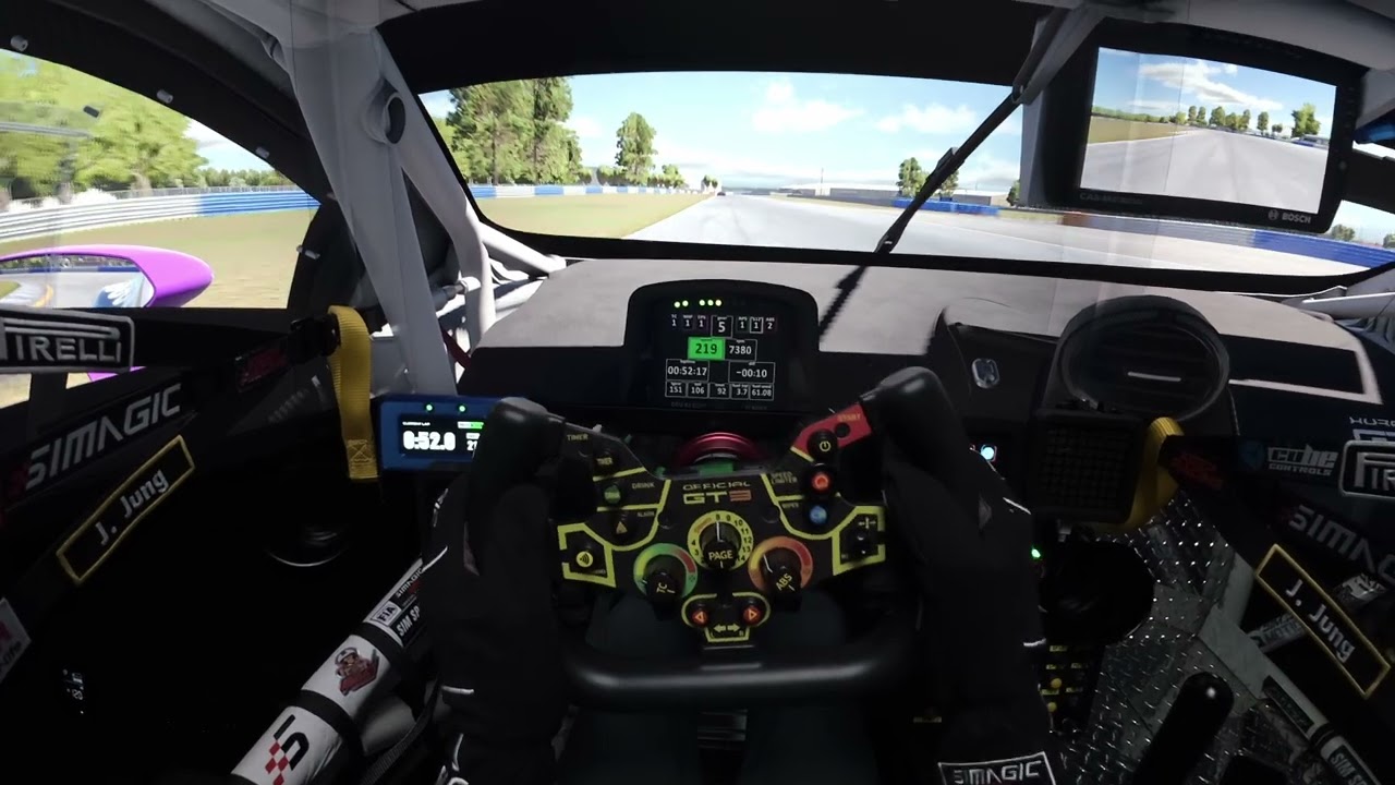 iRacing POV - Lambo GT3 @ Sebring - Just A Little Practice