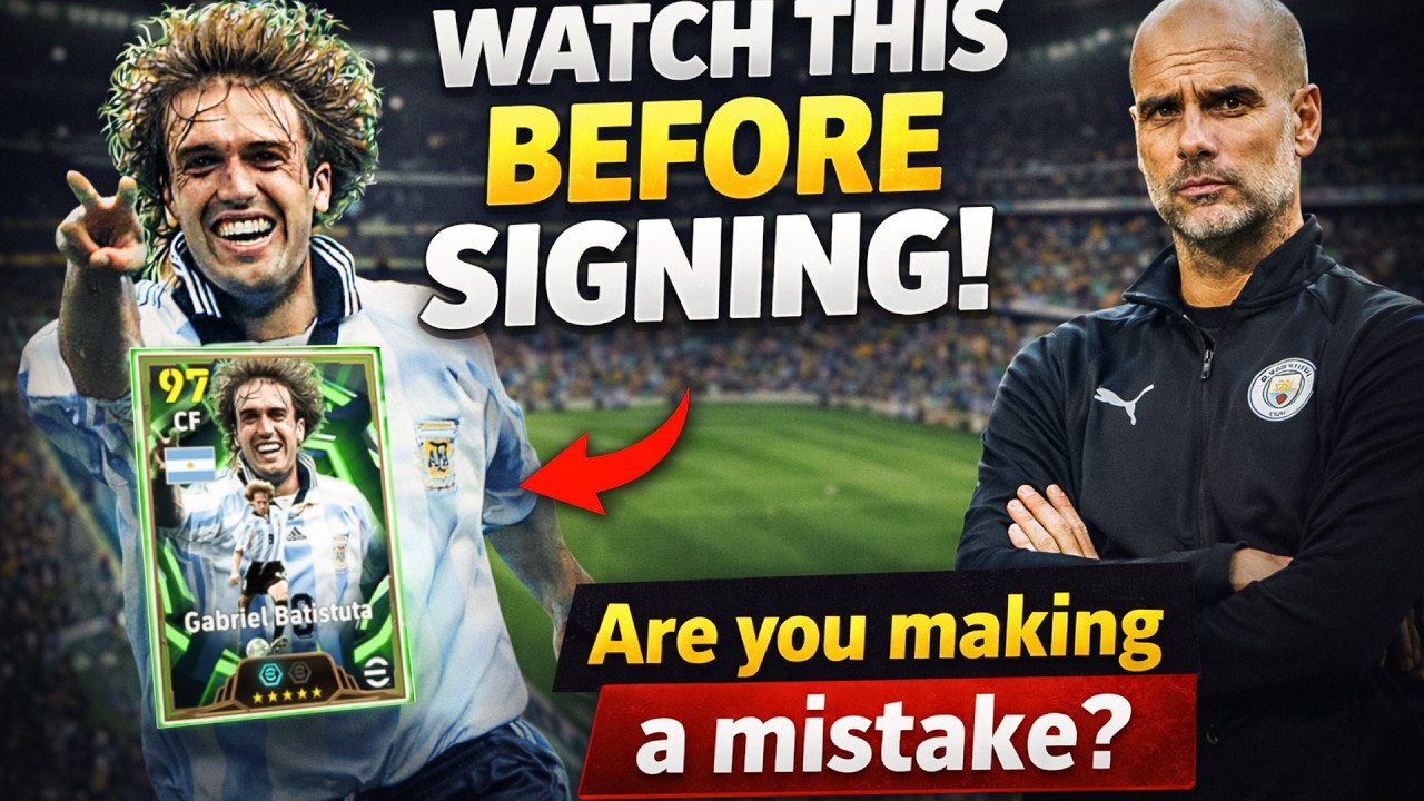 Is Gabriel Batistuta Worth It in eFootball 2025? BIG Mistake?