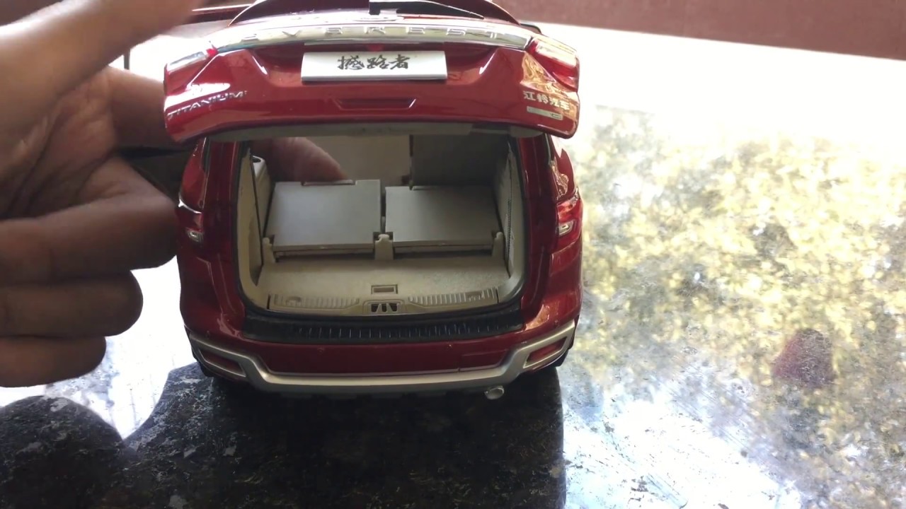 Diecast Unboxing-2016 Ford Everest/Endeavour(sunset red) 1/18 JMC