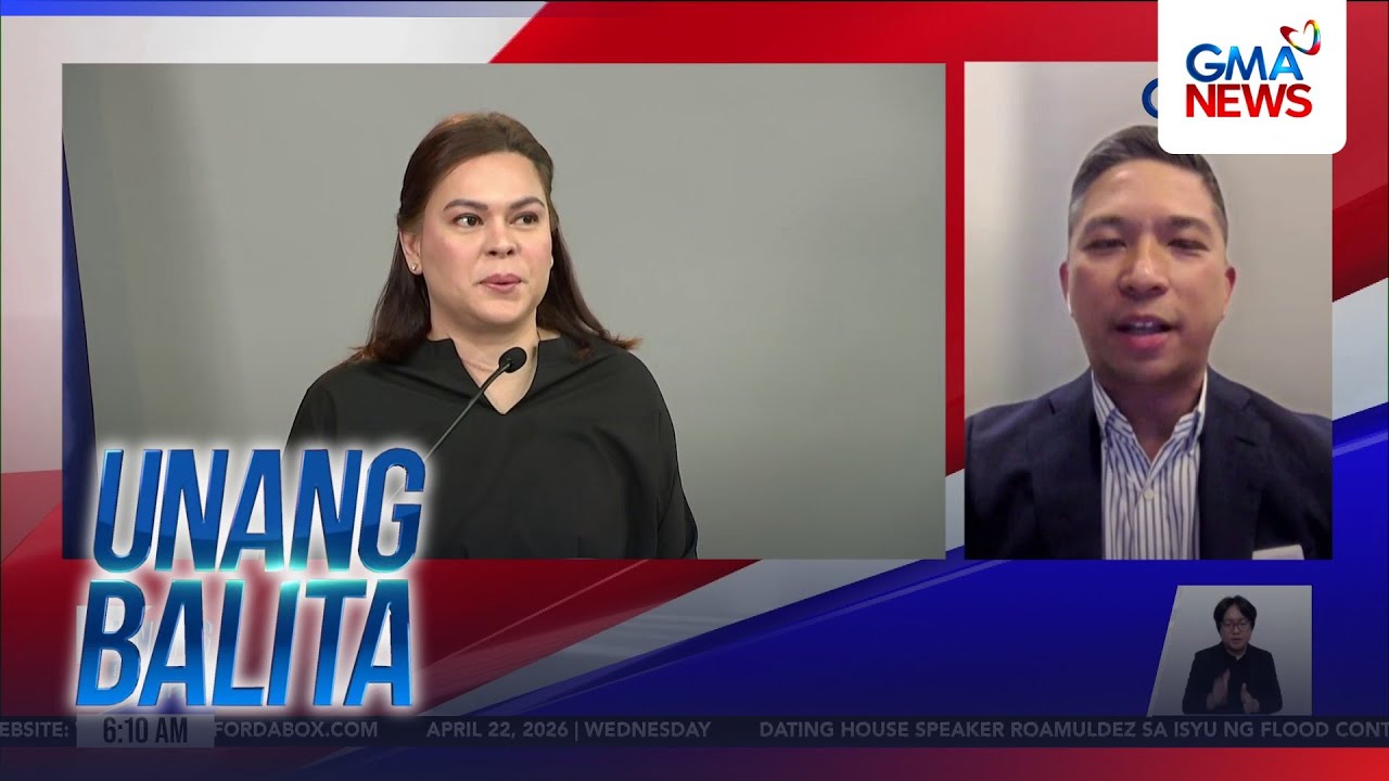 Panayam kay Atty. Salvador Paolo Panelo, Jr., Abogado ni VP Sara Duterte | Unang Hirit
