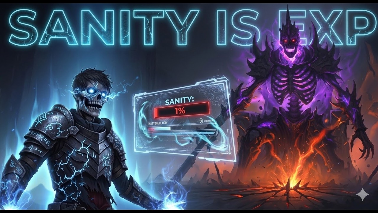 REINCARNATED AS A SKELETON: My Only Cheat is My SANITY is My EXP Bar! 💀🔥(Full Story)