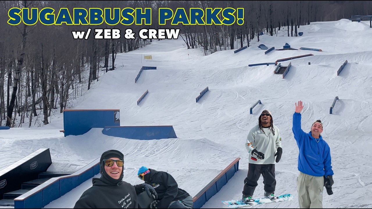 SUGARBUSH Vermont Has The BEST Parks in North America!?