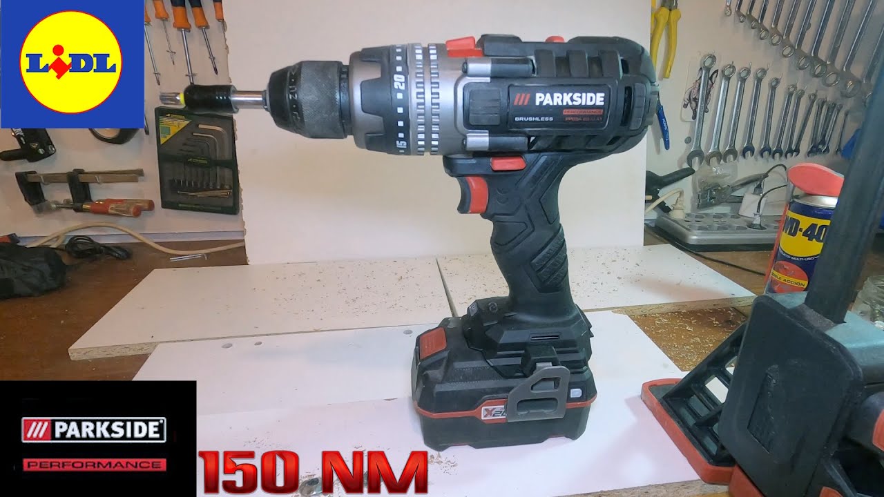 Taladro 🔫 Parkside performance 💪 150 nm (NO PERCUTOR😒)