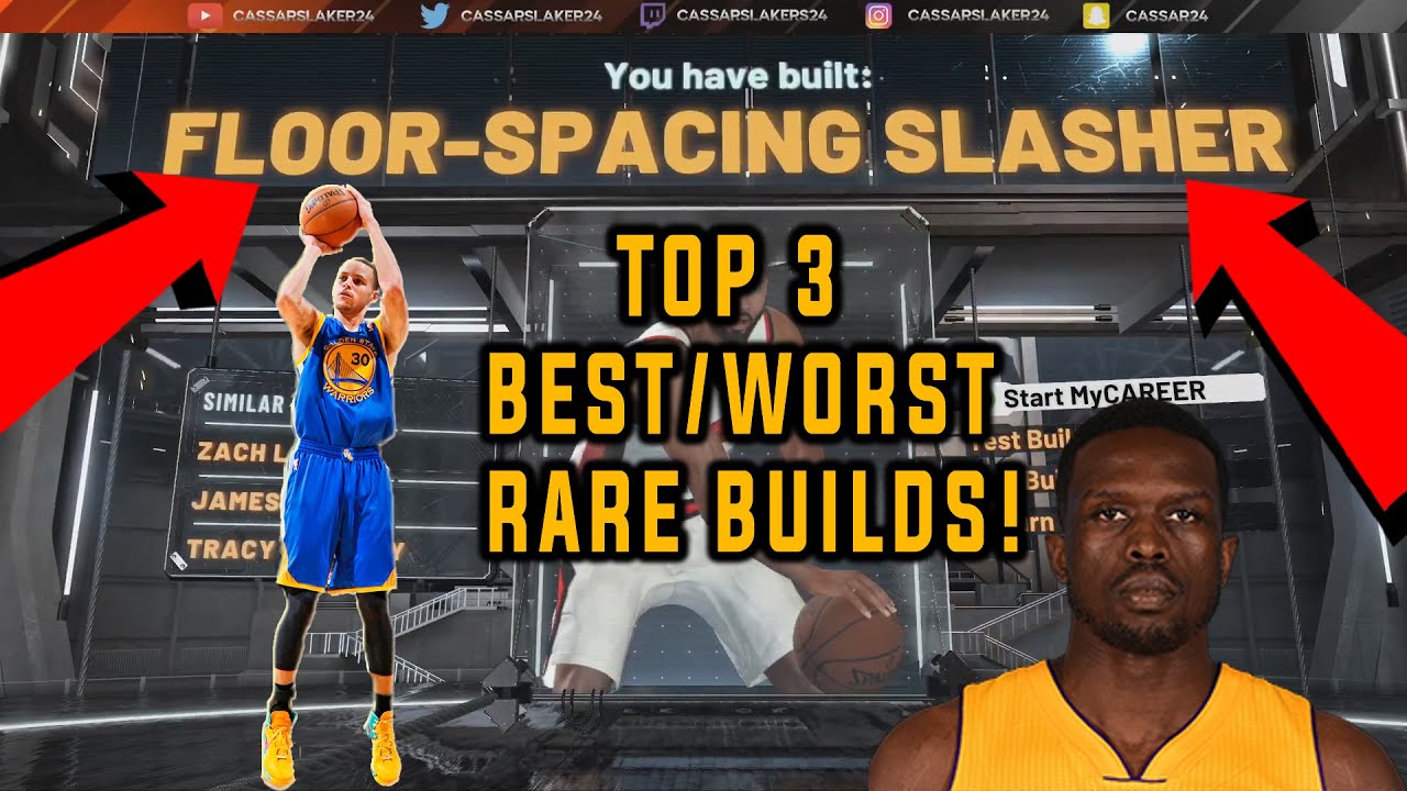 TOP 3 BEST & WORST RAREST BUILDS ON NBA 2K20! Most OverPowered Broken Archetypes!