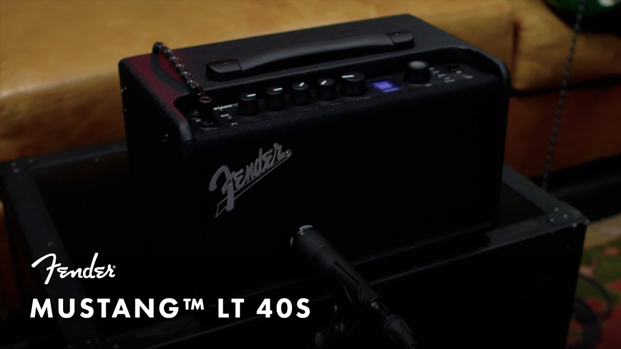 Обзор Fender Mustang LT40S | Усилители Fender | Fender