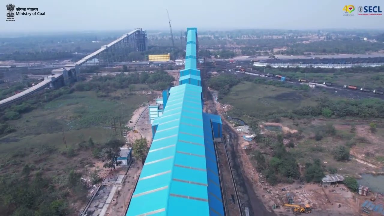 SECL Dipka CHP Silo | FMC | Eco-friendly Coal Dispatch