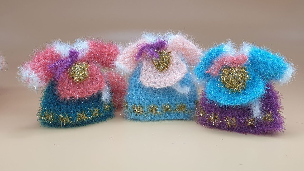 [코바늘뜨개crochet] 중전마마 한복 수세미뜨기   Crochet Dish Scrubby