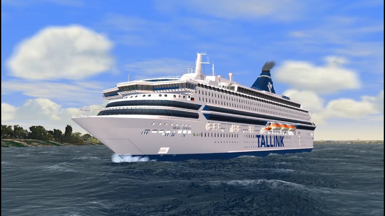 VSF Tallink MS Silja Europa Helsinki Tallin Helsinki