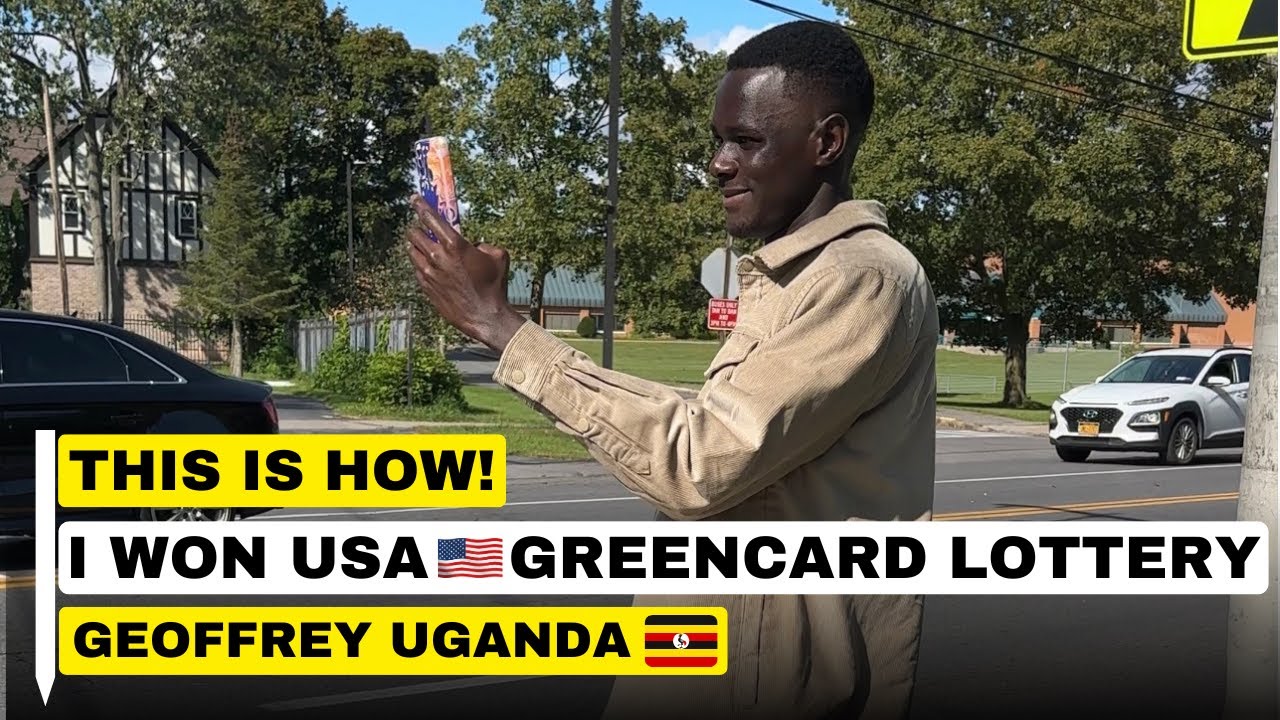 Geoffrey's Story of Winning the Greencard Lottery | Greencard Lottery | DV Lottery | DV2025