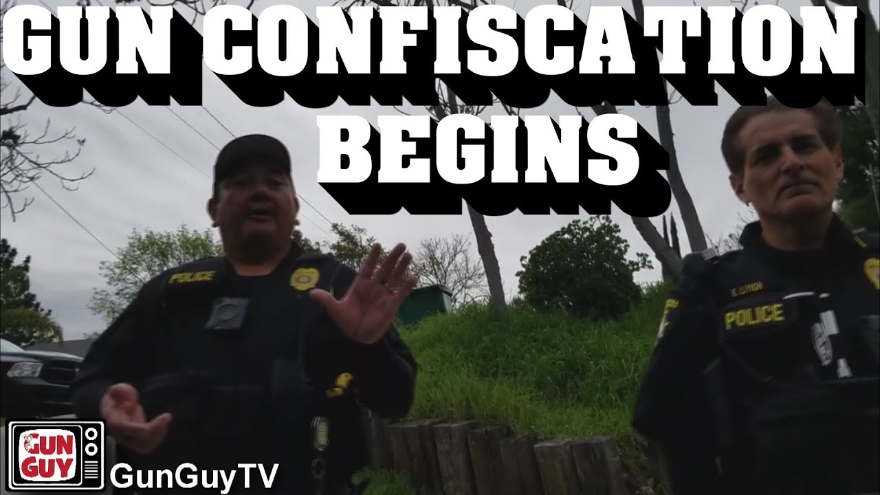 Cal DOJ Storm-troopers Confiscate Guns from Law Abiding Citizen
