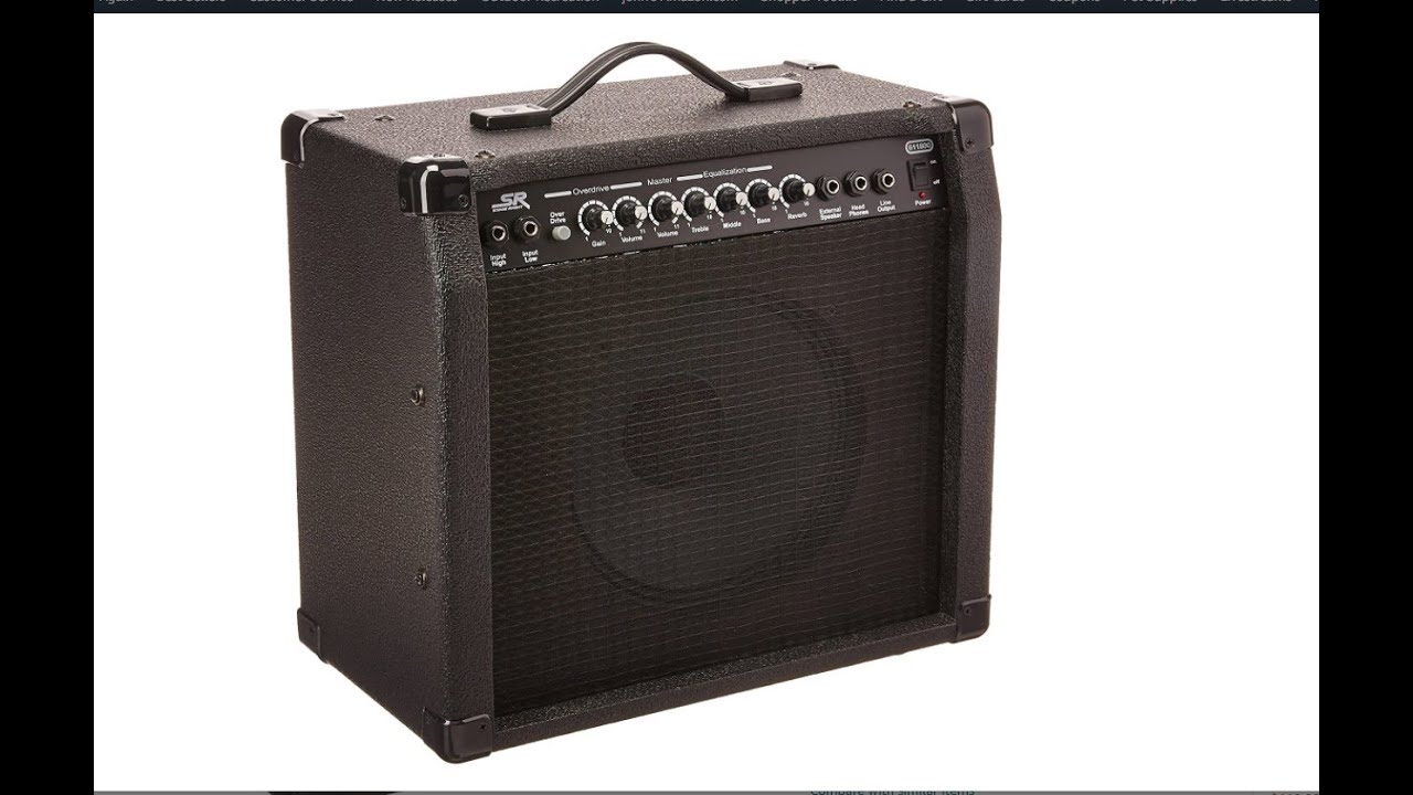 Monoprice 40 Watt Guitar Amp, Review & Demo