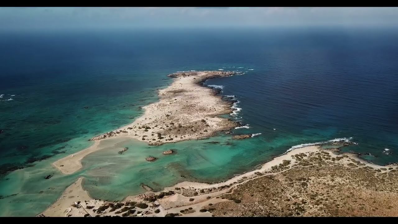 Kréta 2025, Elafonisi Beach.