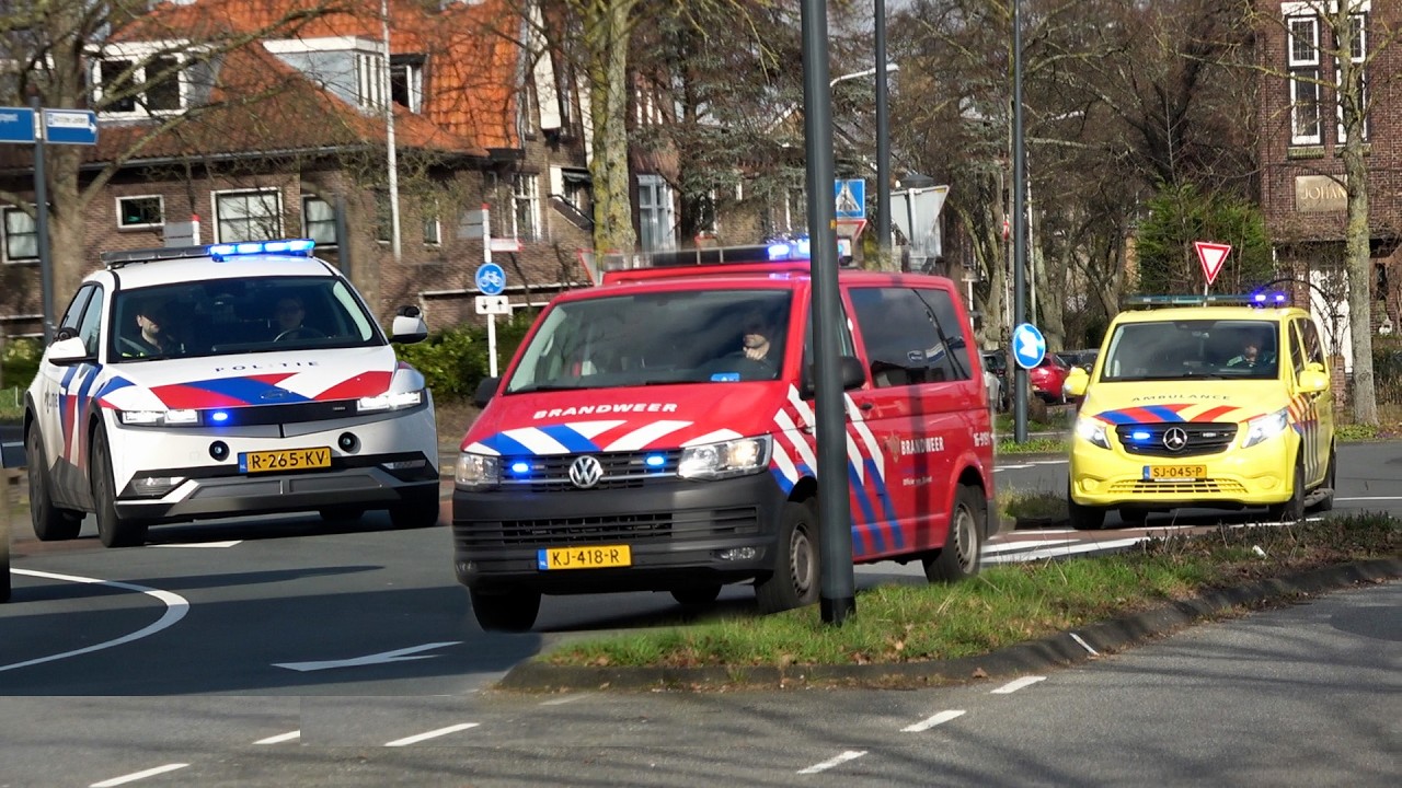 Spoedritten in Leiden | Brandweer, Ambulance & Politie met spoed