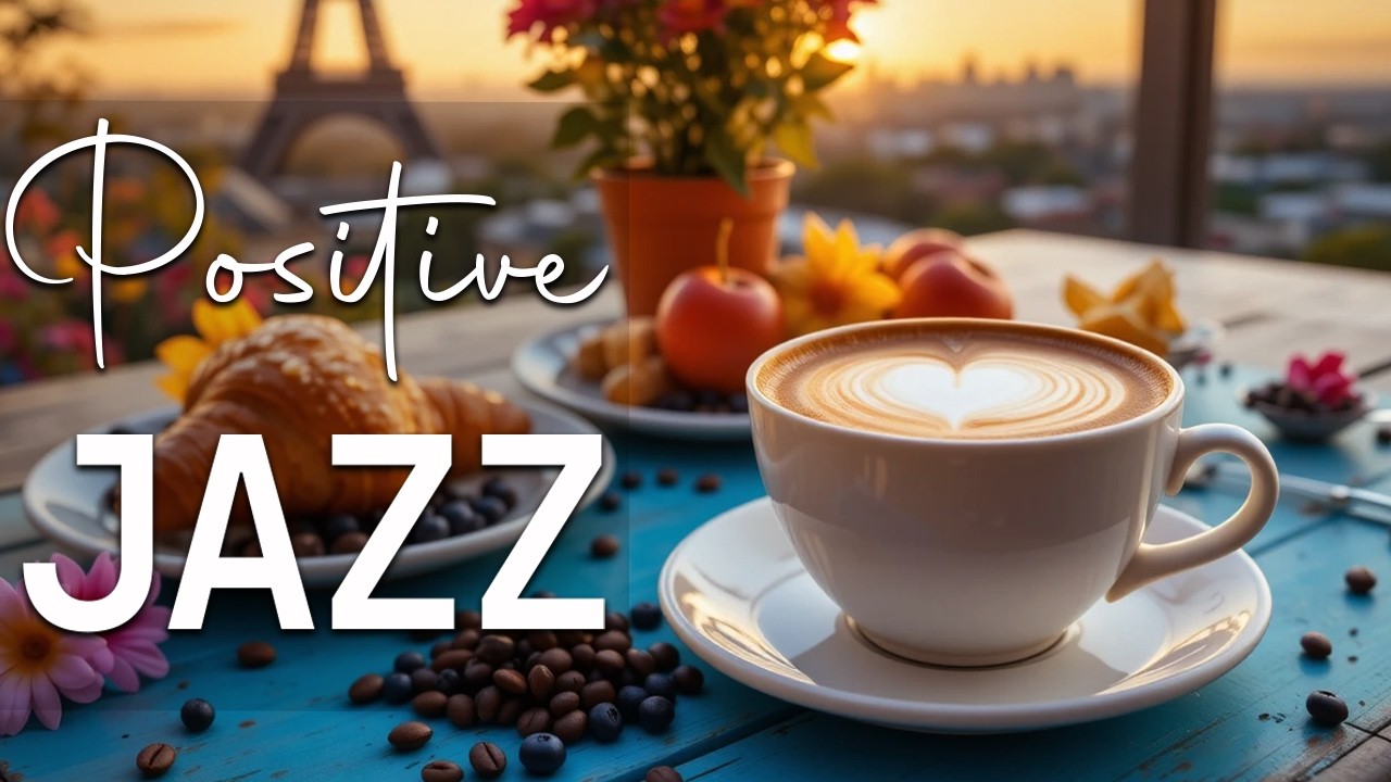 Positive Jazz Music ☕ Bossa Nova instrumental for Holiday, Great Moods & Relaxing