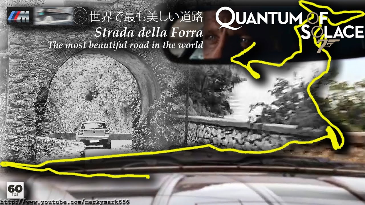 James Bond dream road Strada della Forra Made with Waylens™ #13