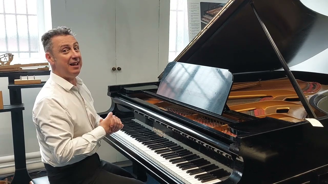 Used Chappell Concert Grand Piano Demonstration | Piano For Sale | Rimmers Music