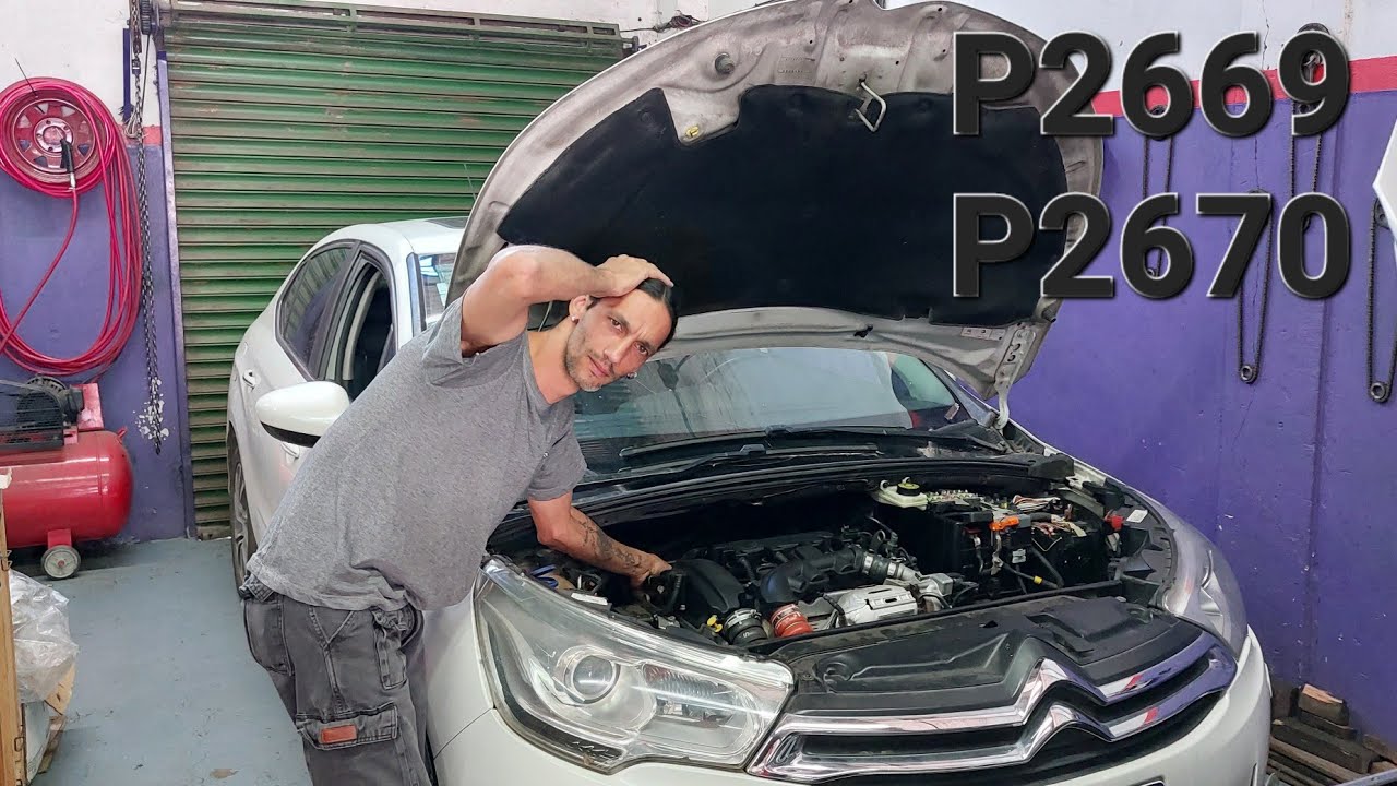 CITROEN C4 LOUNGE THP NO ARRANCA P2669 P2670 NO ACCIONA BURRO DE ARRANQUE FALLA POSICIÓN DE PARKING